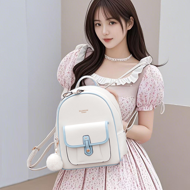 女包斜挎包儿童小包包毛绒女童少女学生可爱斜挎包2024新款双肩包