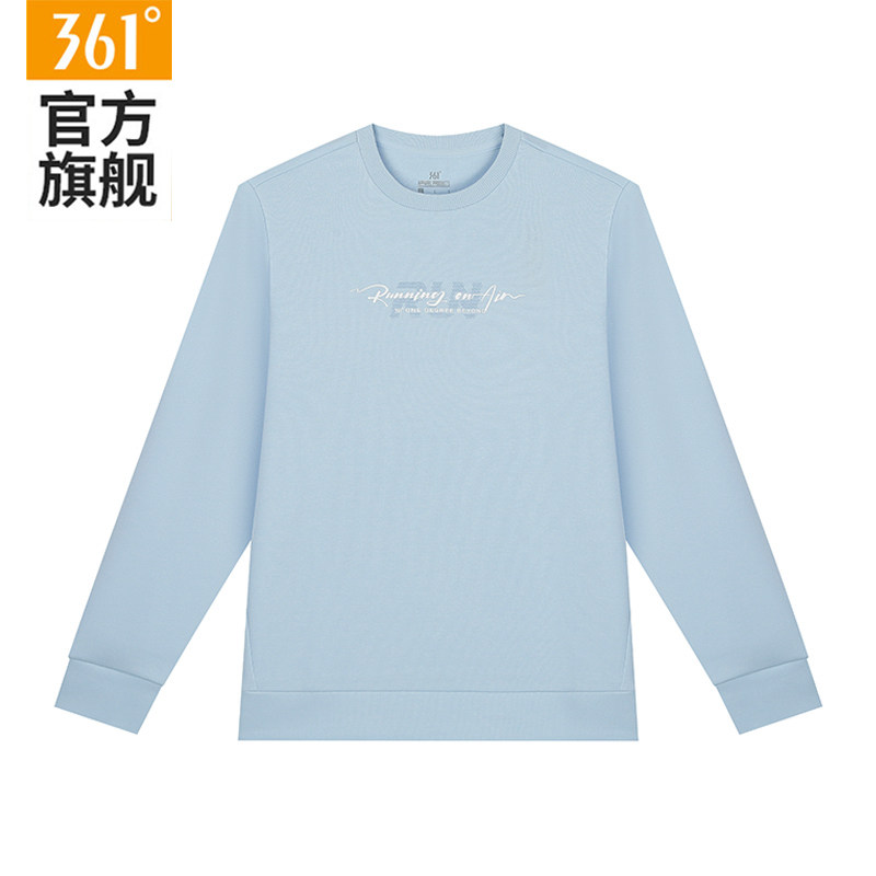 361运动卫衣女款2026春秋新款长袖圆领套头衫女宽松百搭休闲上衣