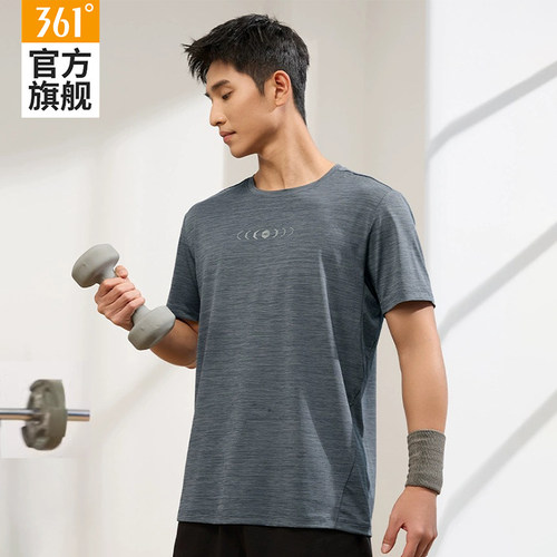 361度运动t恤新款宽松透气休闲服