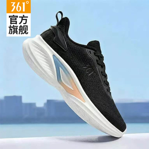 361跑步鞋女鞋透气轻便网面软底