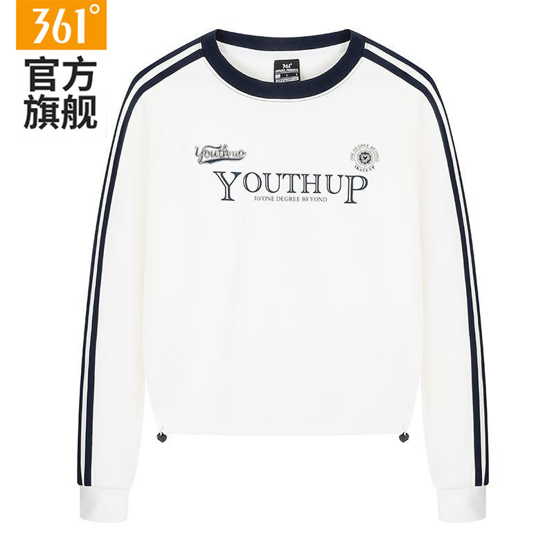 361运动卫衣女款宽松套头圆领