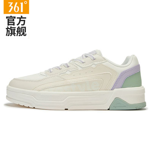 361运动鞋女鞋板鞋皮面休闲鞋子