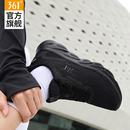 软底轻便黑色休闲跑步鞋 361女鞋 女款 秋冬网面透气运动鞋 2025新款