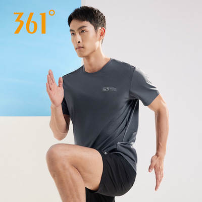 361°宽松速干透气运动短袖男款