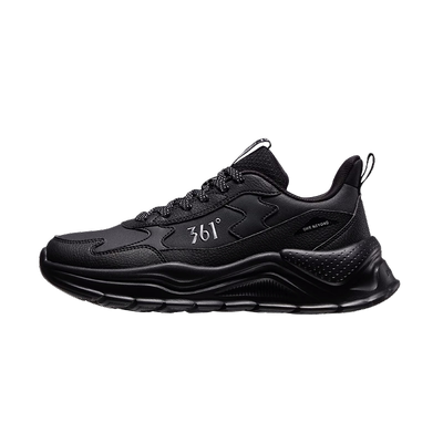 361女鞋运动鞋女皮面防水跑步鞋