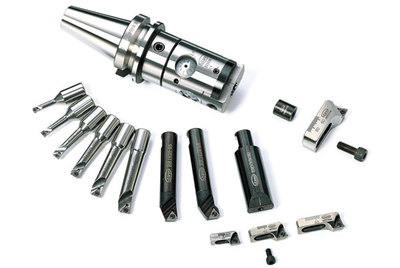 世邦H.BOR极细微调精镗刀头BT30/40/50搪孔器HBOR25-32-40-50-63