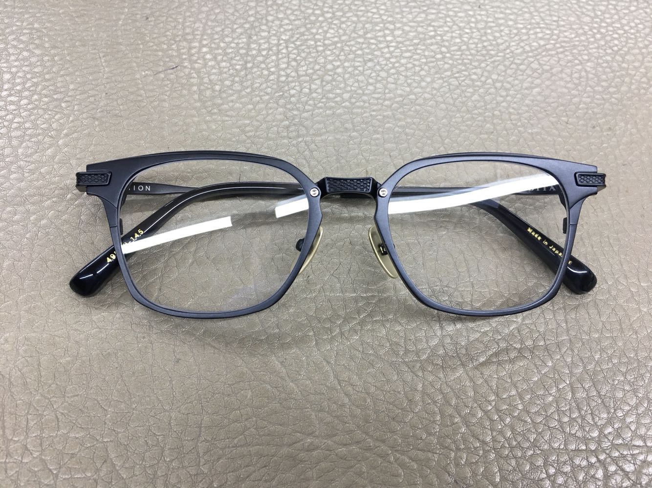DITA手造眼镜超轻纯钛眼镜框余文乐同款蓝色/银，黑色哑黑DRX2068