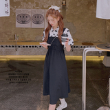 [新款]假两件少女拼接连衣裙280-2235-p95k148，女装连衣裙，Mushroom