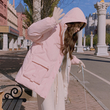 【双11主推】白鸭绒撞色羽绒服2262p255k378，女装羽绒服，Mushroom