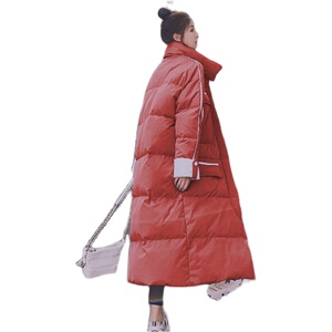 现货 2023冬超长款加厚保暖大棉服011-912 p175 k258图片