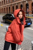 14出货数据提供买家秀冬季纯色学生棉衣011-902p135k198，女装棉衣/棉服，Mushroom