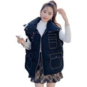 双11主推新年红短款服袖子可拆变马甲夹克011-930-P140K208图片