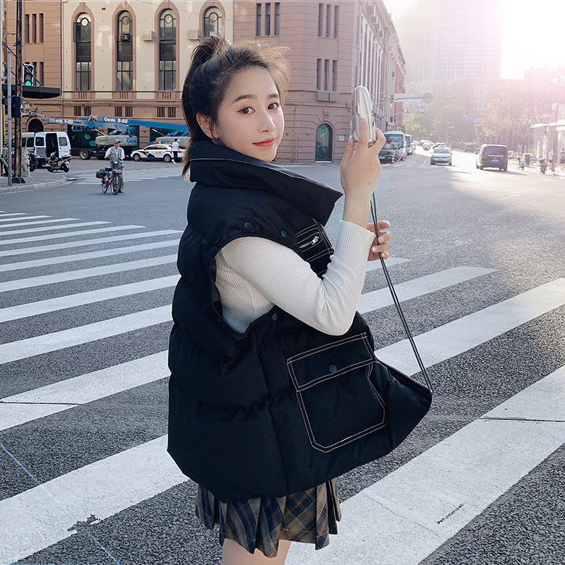 双11主推新年红短款服袖子可拆变马甲夹克011-930-P140K208,女装棉衣/棉服,Mushroom