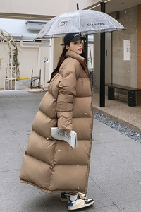 【现货】超厚超长脚踝充绒量420克大被子羽绒服2270p310k498图片