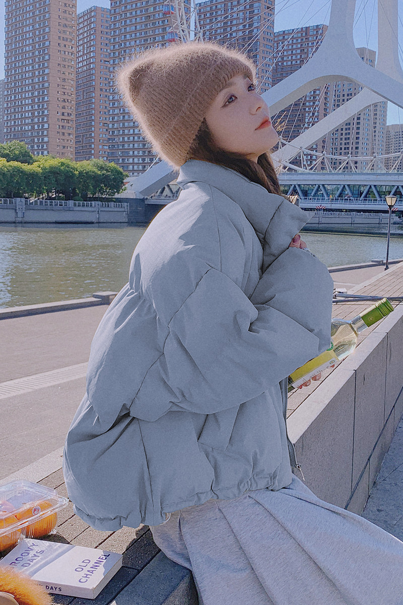 【冬季新款】跑量款小个子面包服羽绒棉衣2251P125K198,女装棉衣/棉服,Mushroom