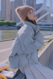 【冬季新款】跑量款小个子面包服羽绒棉衣2251P125K198，女装棉衣/棉服，Mushroom