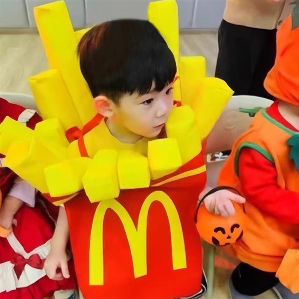 儿童服装演出服装扮麦当劳男童