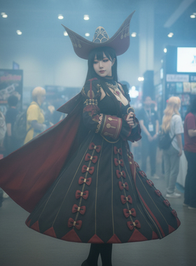 cosplay碧蓝航线风帆舰cosC服碧蓝航线安妮女王复仇号二次元角色