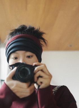 【时舟】意大利进口彩色针织棉面料 洗脸运动发带发圈 宽边发饰