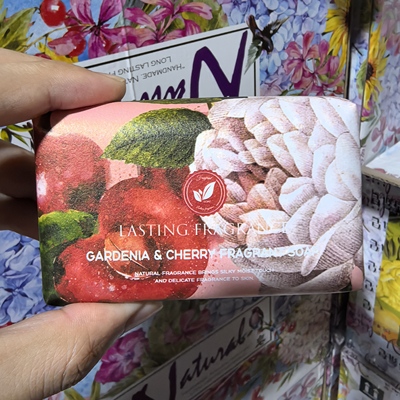 【88会员攒单专享】悦利加花香皂水果香熏氛皂巨好闻玫瑰蜜桃留香