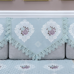 防滑沙发巾百搭扶手巾三角靠背巾现代沙发垫简约通用沙发盖布套罩