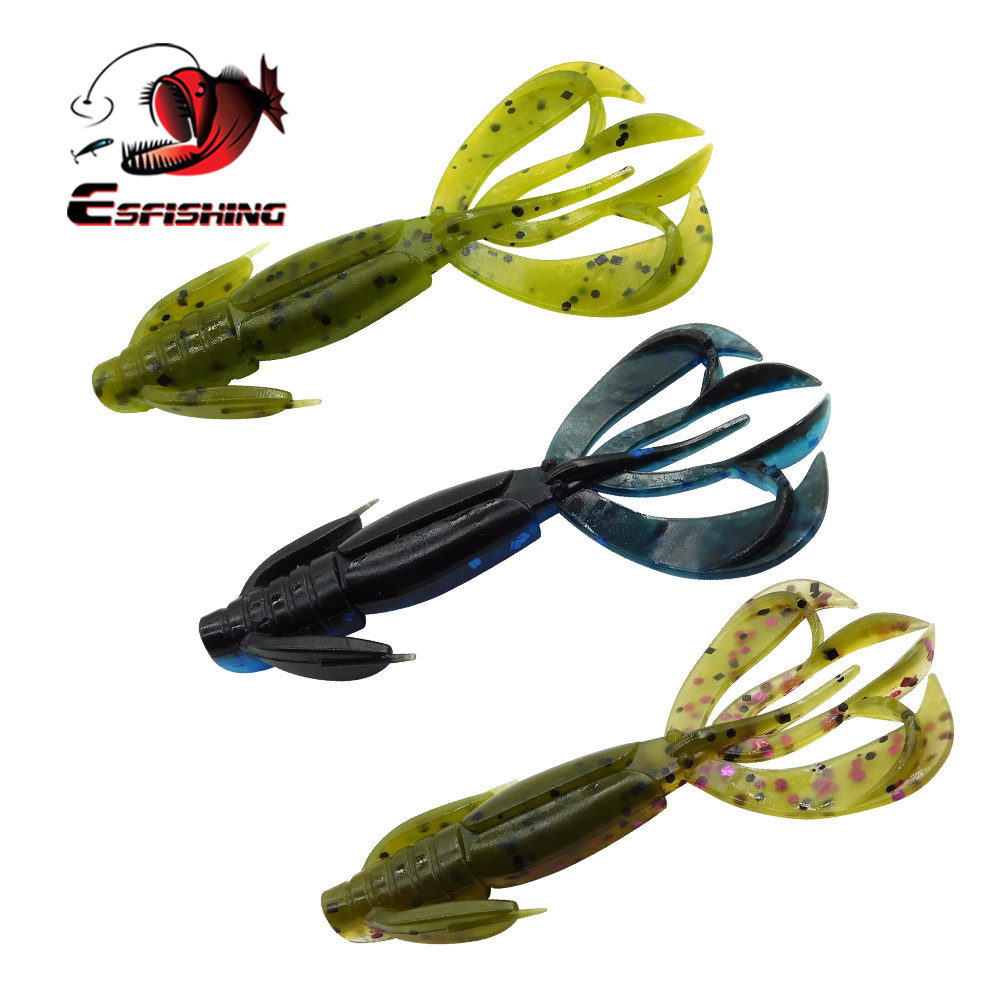 虾形软饵倒钓浮水翘嘴黑坑假饵