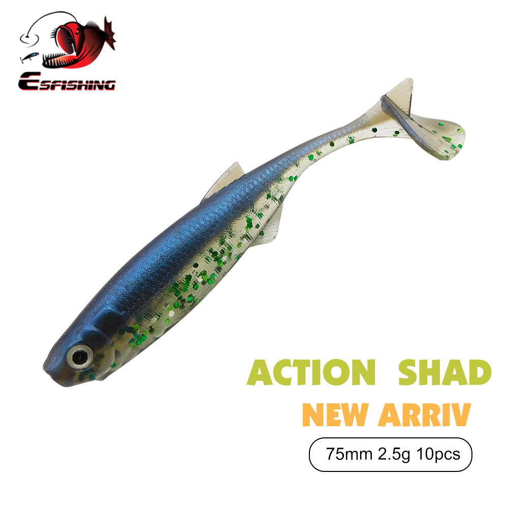 新设计T尾软饵上钩就是快