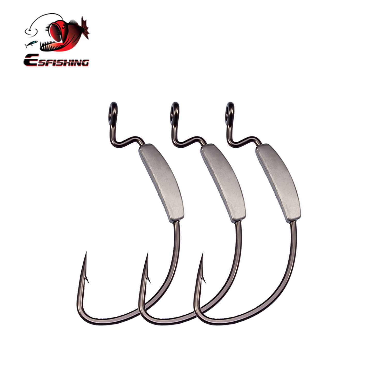 曲柄钩路亚配件加铅款易刺鱼海钓