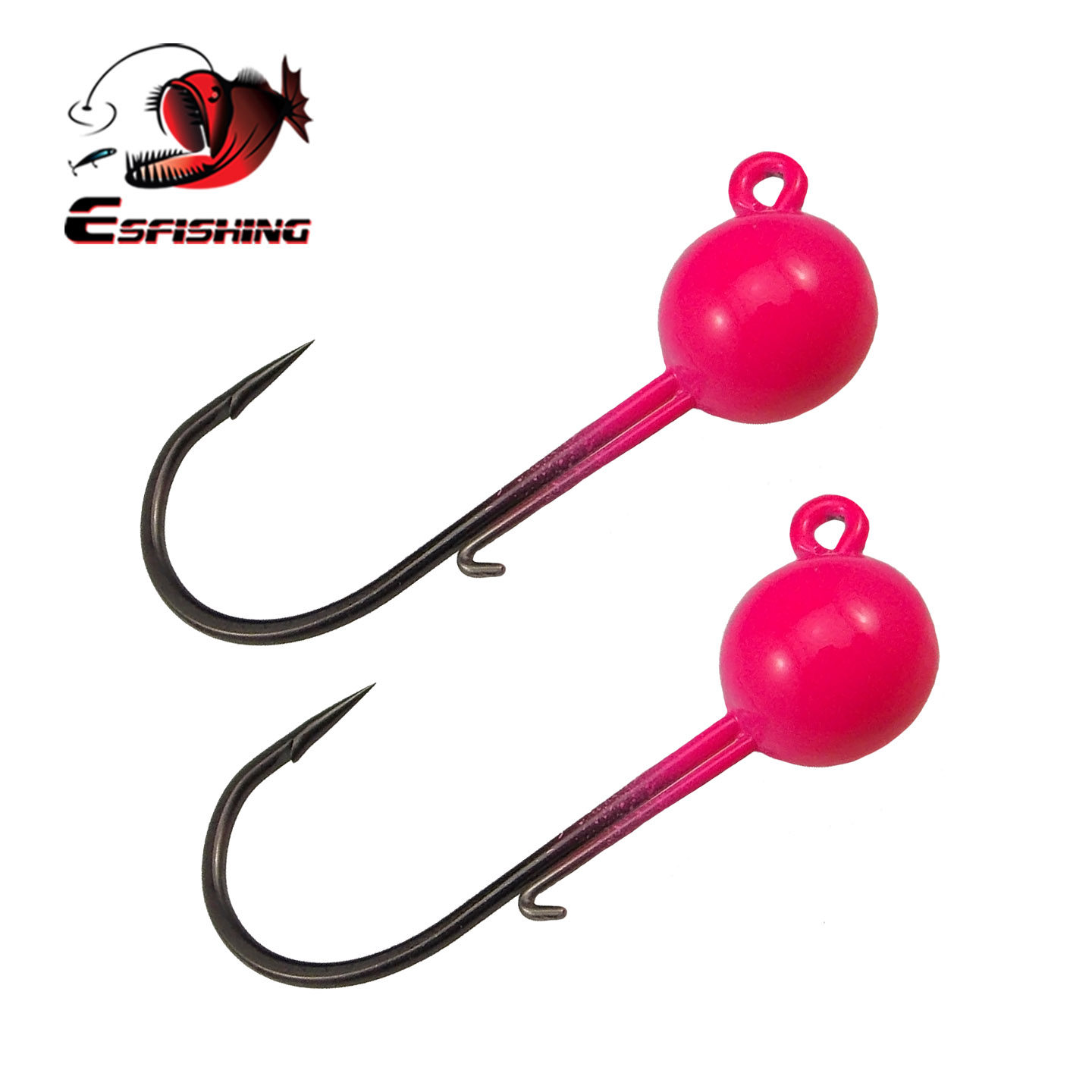 喷漆铅头钩路亚鳜鱼加强打黑