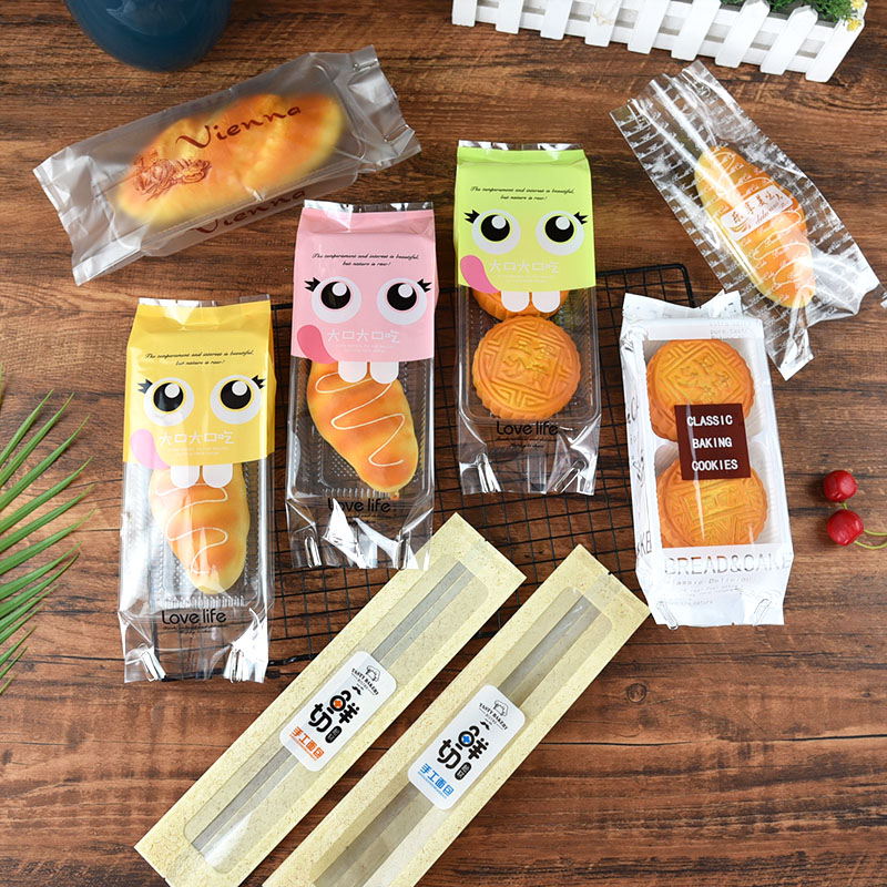 长条袋子法棍麻花曲奇饼干食品袋