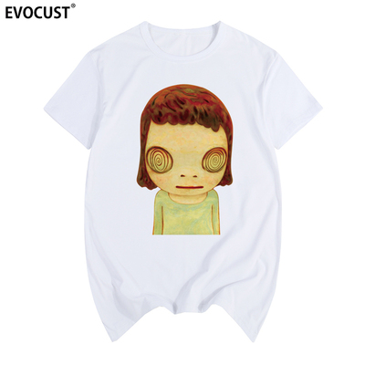 奈良美智短袖T恤眼睛日系