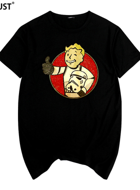 星球大战暴风兵Fallout4辐射4哔哔小子Vault Pip boy男女短袖T恤