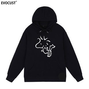 woodstock史努比连帽卫衣美式dog狗卡通动漫peanuts男女复古怀旧