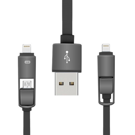 伸缩数据线 二合一拖二多功能安卓手机通用iPhone5s/6Plus充电线