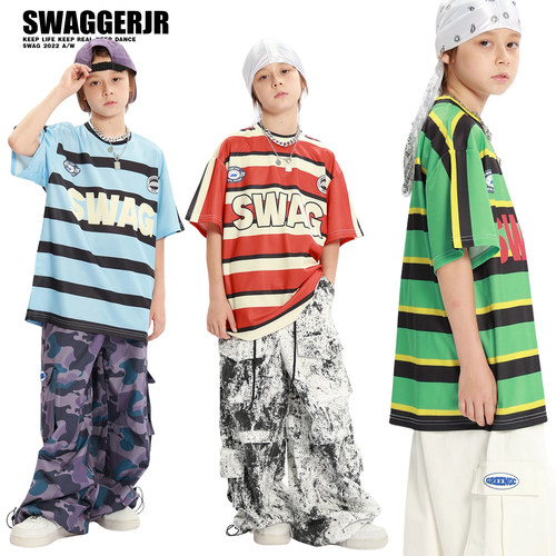 Swagger.JR街舞儿童潮酷演出服