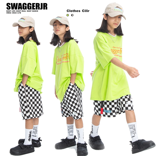 SWAG男女通用嘻哈街舞套装演出服