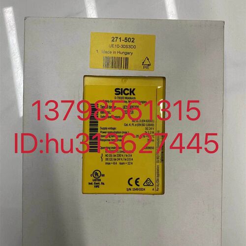 特价Sick 西克 安全感测器 UE10-3OS3D0 原装正品