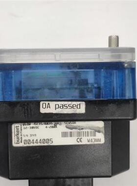 burkert宝德 SE35/8035 流量计变送器 00444005 正品原装二手拆机