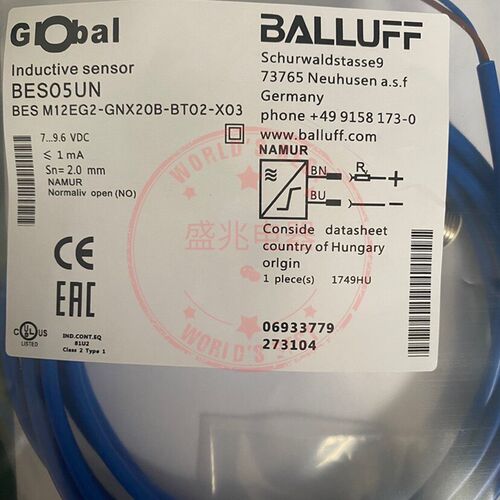 全新巴鲁夫接近开关 BESO5UN BESM12EG2-GNX20B-BTO2-X03