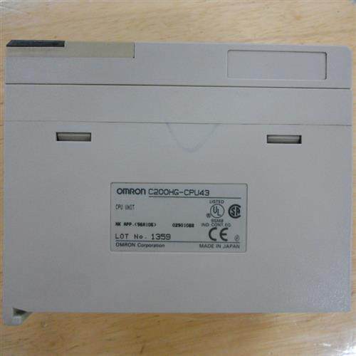 9成新原装OMRONPLC C200HG-CPU43