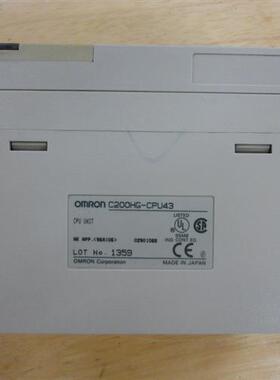 9成新原装OMRONPLC C200HG-CPU43