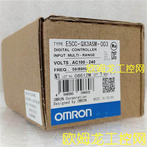 OMRON 温度控制器E5CC-QX3ASM-003全新原装未拆封现货