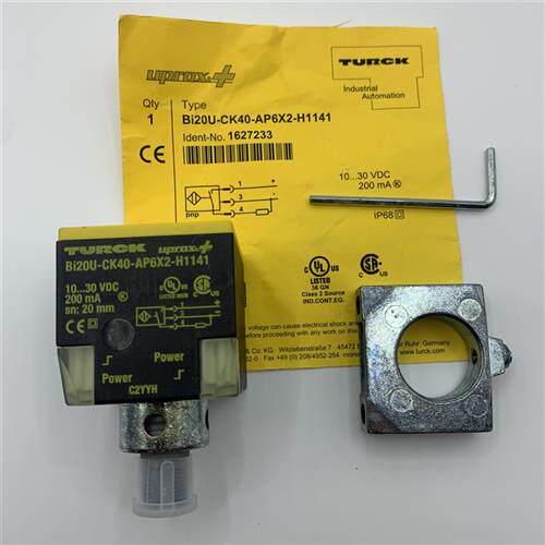 原装正品方形接近开关 BI20U-CK40-AP6X2-H1141 现货1627233