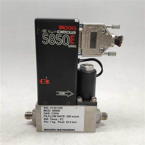 BROOKS布鲁克斯 质量流量计5850E C2H4 200sccm