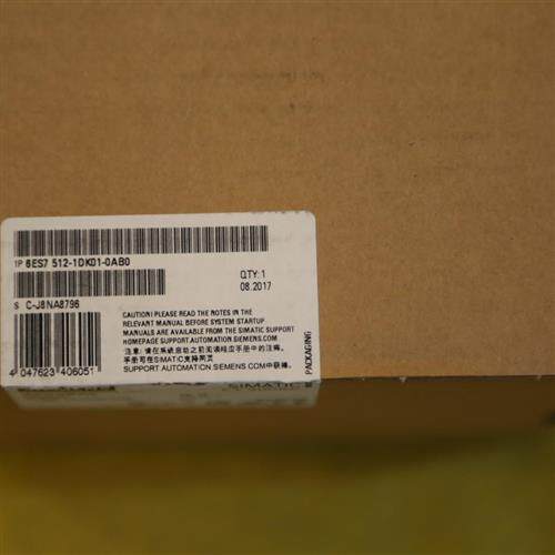 6ES7512-1DK01-0AB0 S7-1500CPU模块 6ES75121DK010AB0