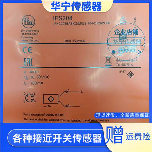 IFM易福门IFS204 200 201 205 208 703 704 242 IFM204