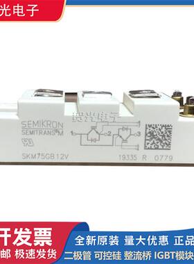 西门康功率IGBT模块 SKM50GB12V/SKM75GB12V/SKM150GB12V  现货