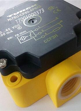 图尔克TURCK电感式接近开关Ni75U-CP80-AP6X2三线制24V盘形PNPNO