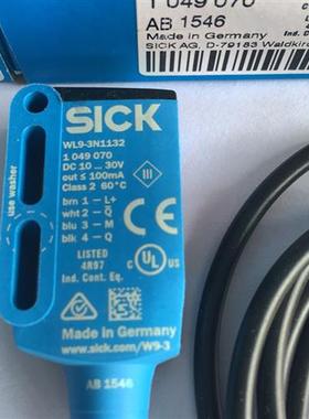 全新原装德国西克SICK镜反射光电开关WL9-3N1132货号1049070