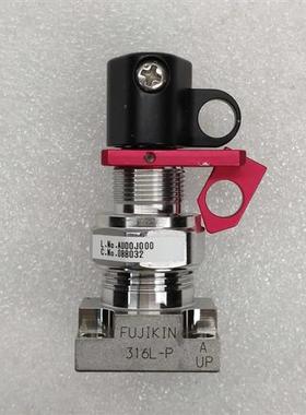 FUJIKIN富士金隔膜阀 L.NO.AU00J000 C.NO.088032 正品原装拆机件